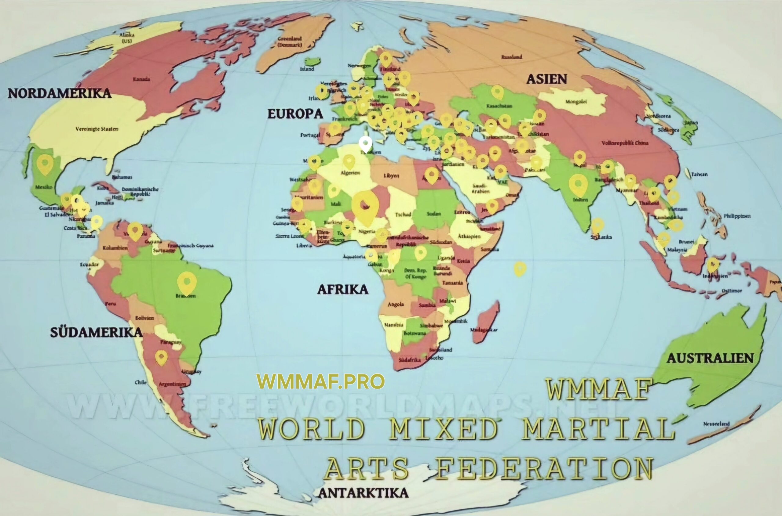 WMMAF PRO WORLDWEID MMA FEDERATION 2025
